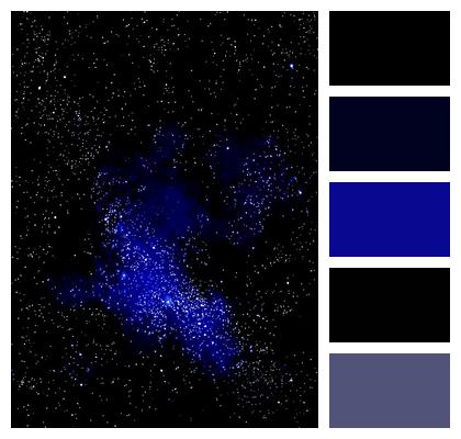 Starry Sky Nebula Night Image